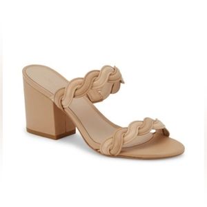 Stuart Weitzman Twistie Leather Sandals